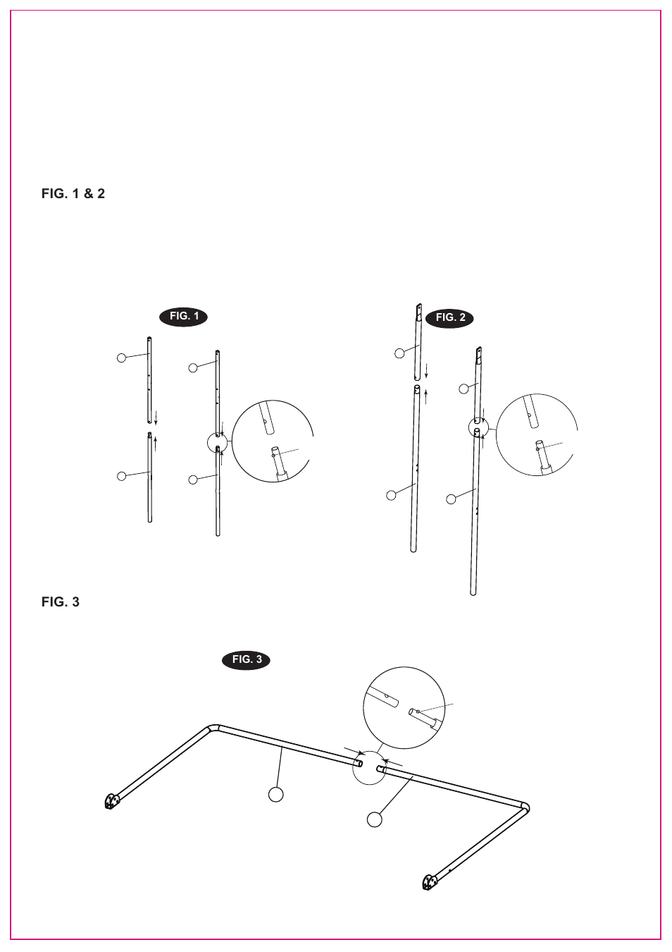 Instruccion de montaje, Fig. 1 & 2 fig. 3 | Medal Sports SH58101 User Manual | Page 15 / 21