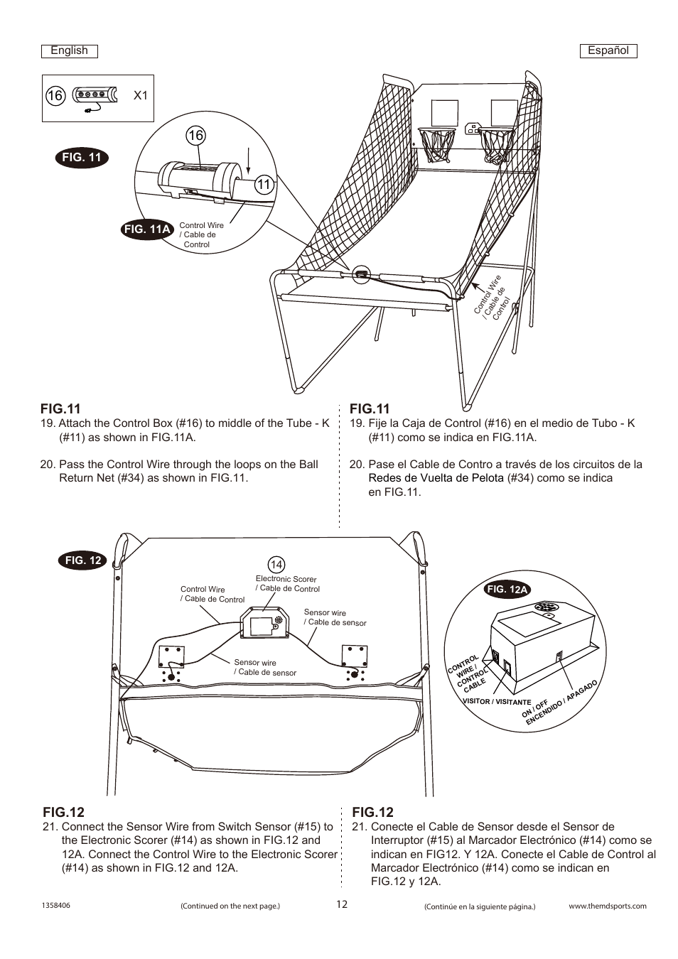 Fig.11, Fig.12 | Medal Sports SMUS1358406 User Manual | Page 13 / 17