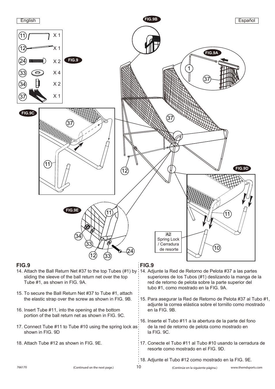 Medal Sports CS1358408/766170 User Manual | Page 11 / 18