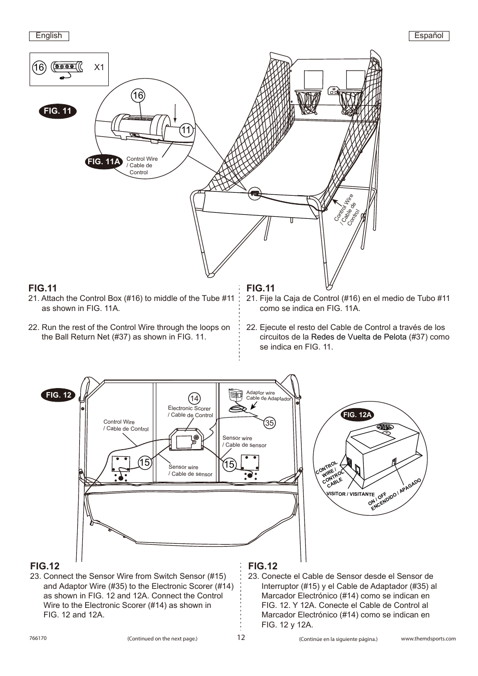 Fig.11, Fig.12 | Medal Sports CS1358408/766170 User Manual | Page 13 / 18