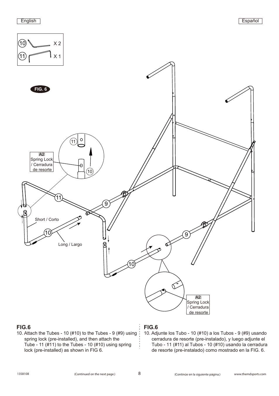 Medal Sports WMUS1358108 User Manual | Page 9 / 18