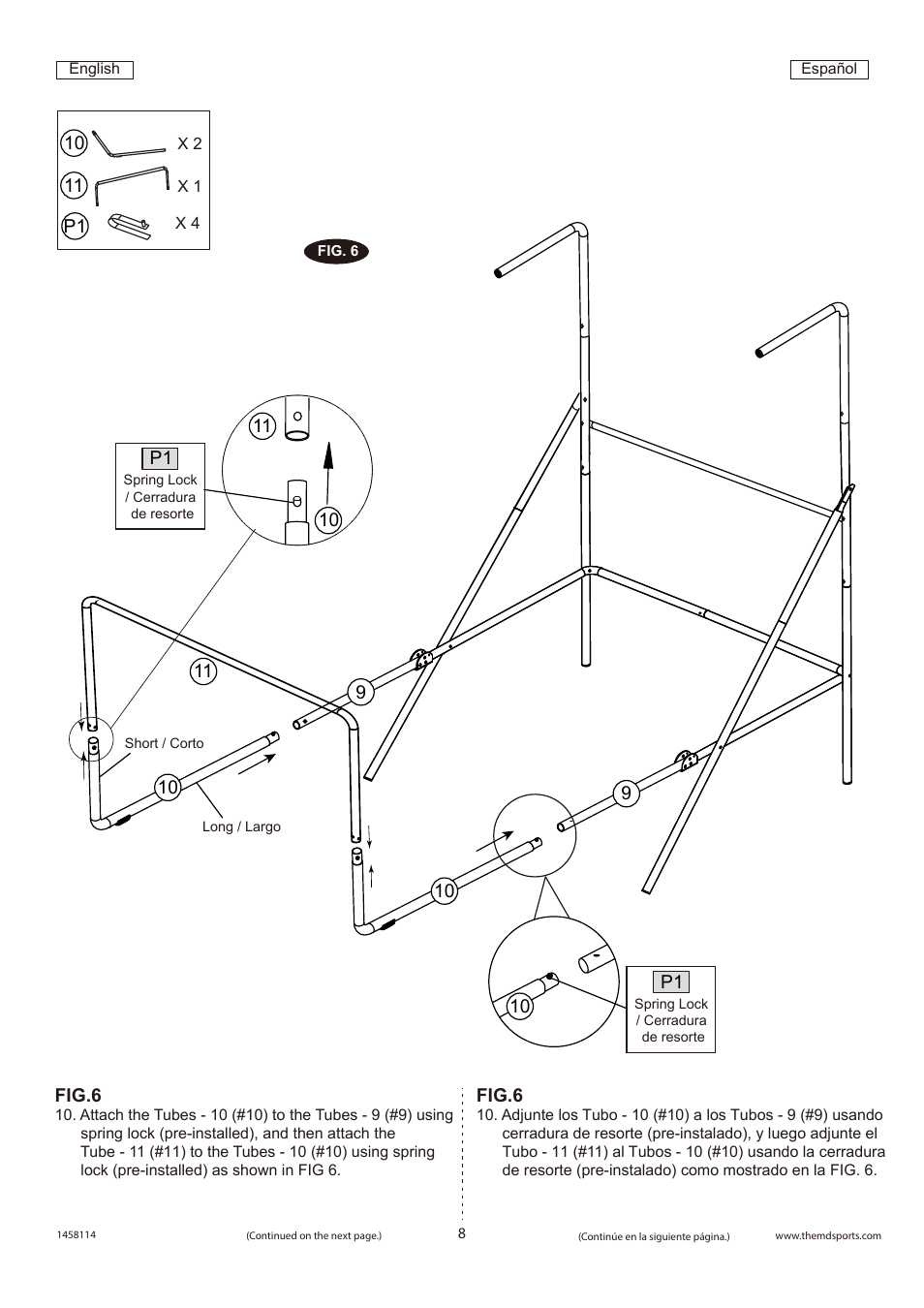 Medal Sports WMUS1458114 User Manual | Page 9 / 18