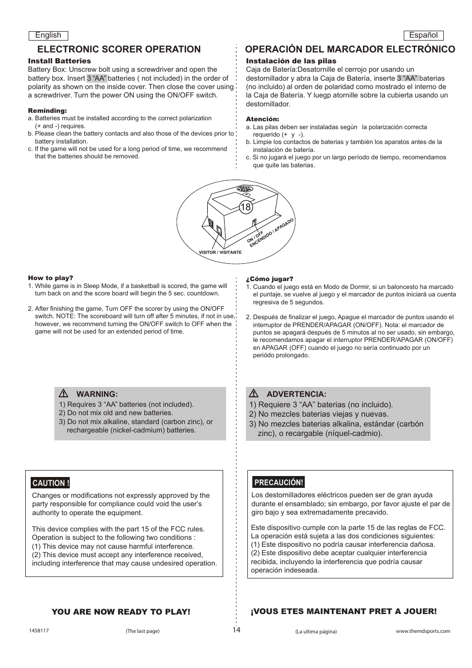 Medal Sports WM.com1458117 User Manual | Page 15 / 15