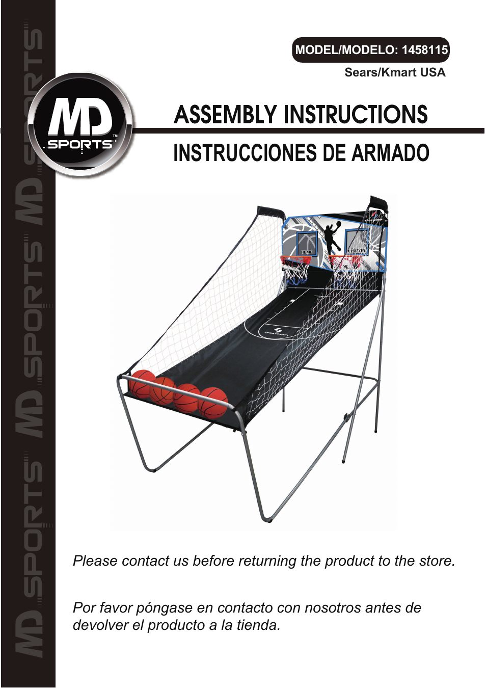 Medal Sports SH1458115 User Manual | 15 pages