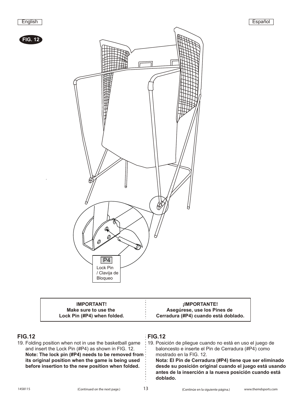 Fig.12 | Medal Sports SH1458115 User Manual | Page 14 / 15