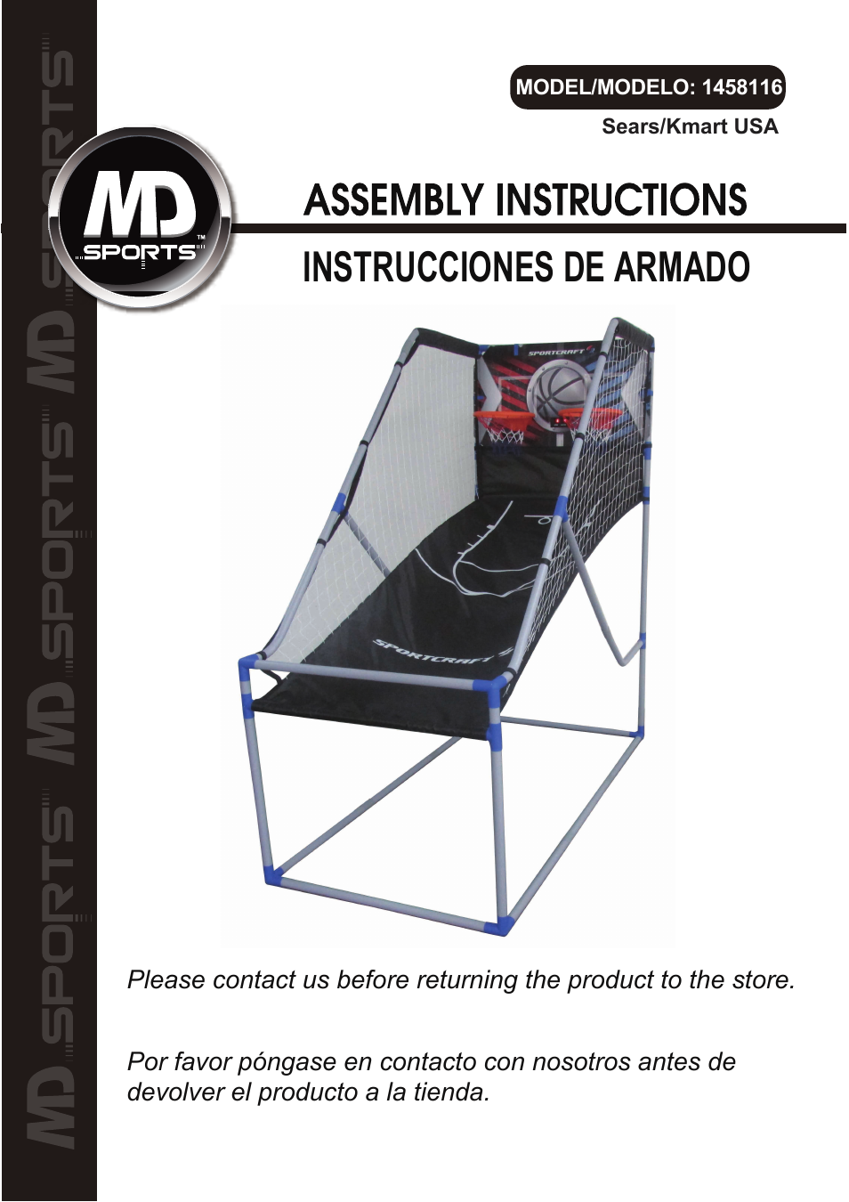 Medal Sports SH1458116 User Manual | 16 pages