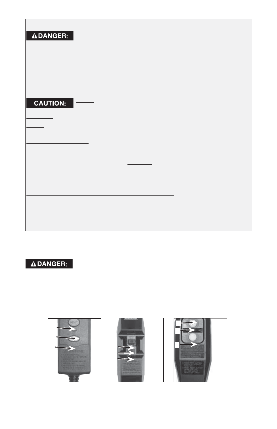 Before starting | DeVillbiss Air Power Company Excell VR1600E User Manual | Page 11 / 56