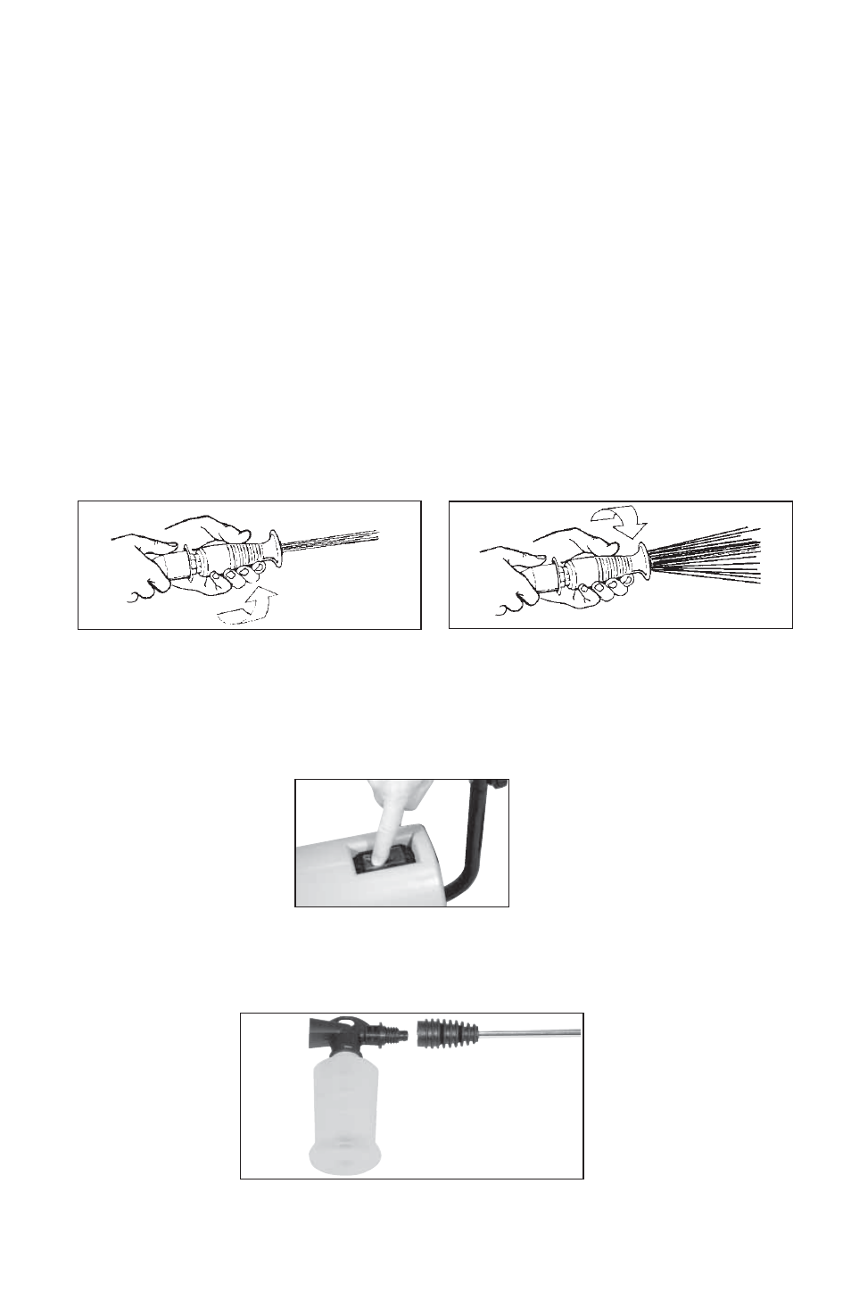 Utilisation, Utilisation de la lance de vaporisation | DeVillbiss Air Power Company Excell VR1600E User Manual | Page 27 / 56