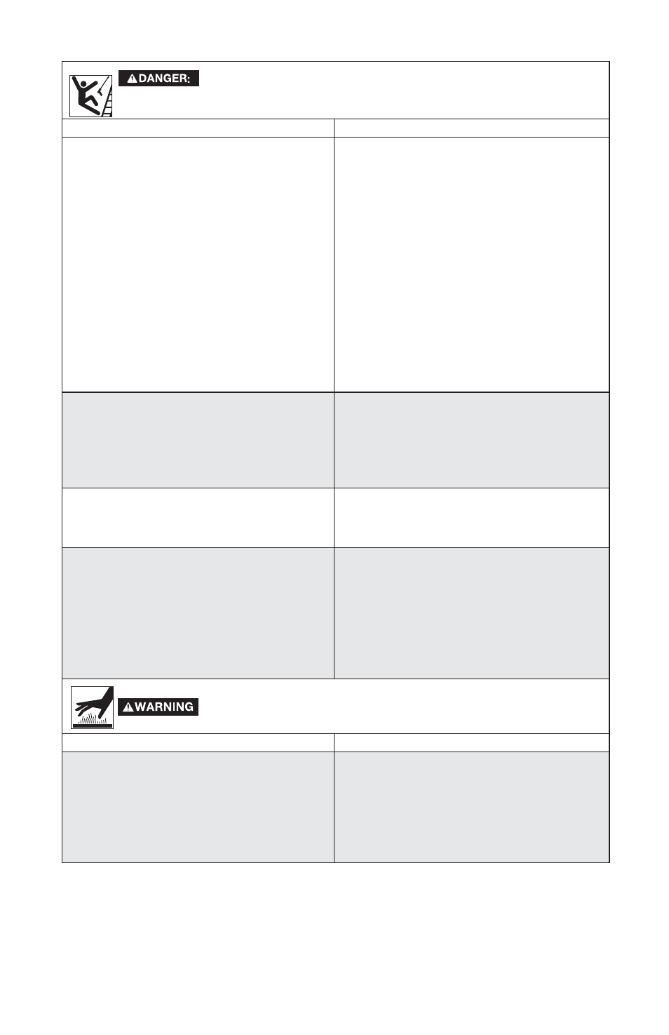 DeVillbiss Air Power Company Excell VR1600E User Manual | Page 4 / 56