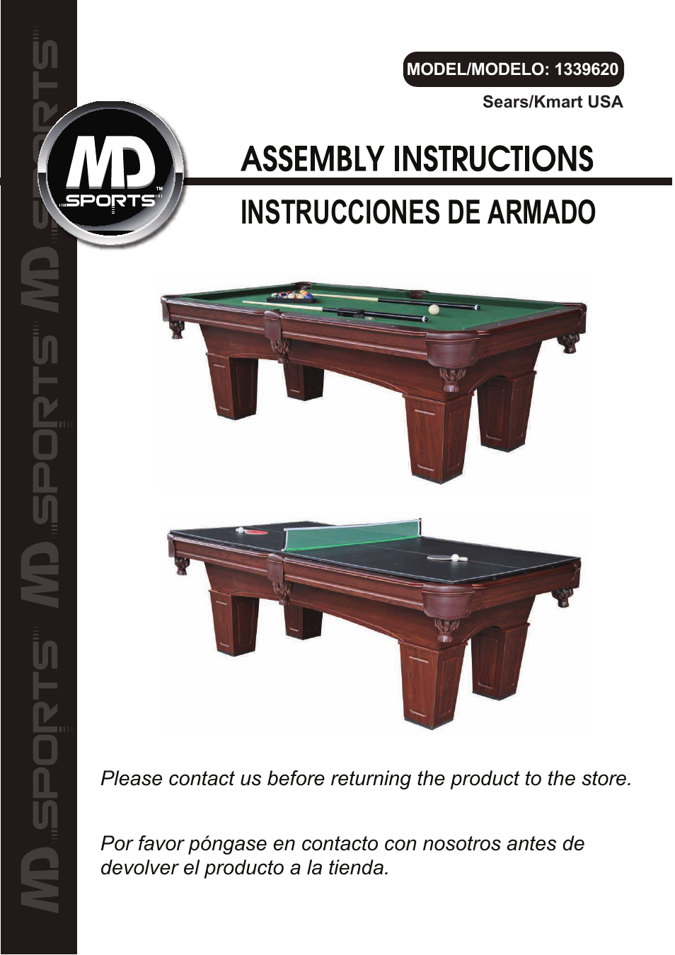 Medal Sports SH1339620 User Manual | 12 pages