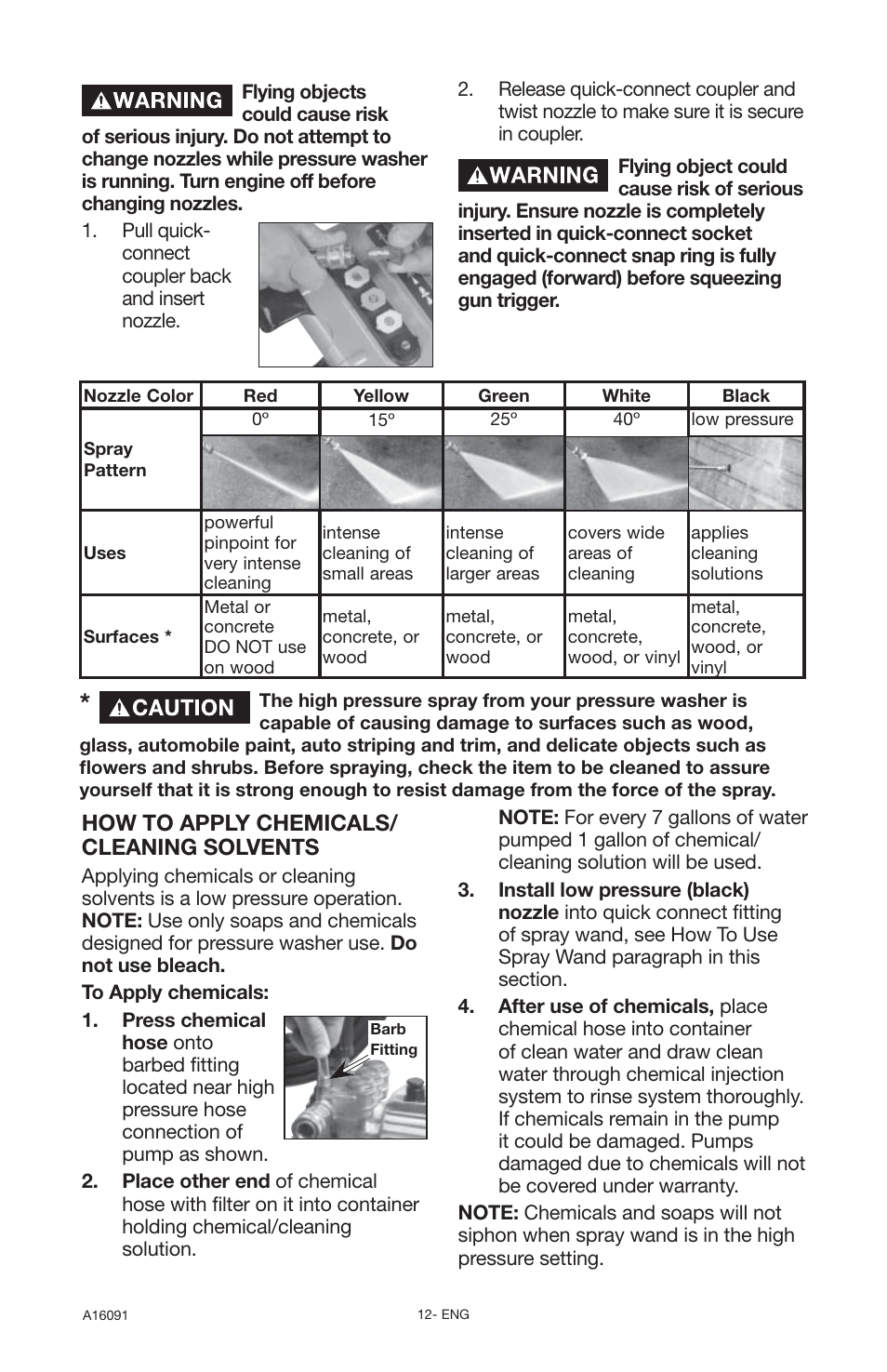 DeVillbiss Air Power Company Devap DVH3000 User Manual | Page 12 / 60