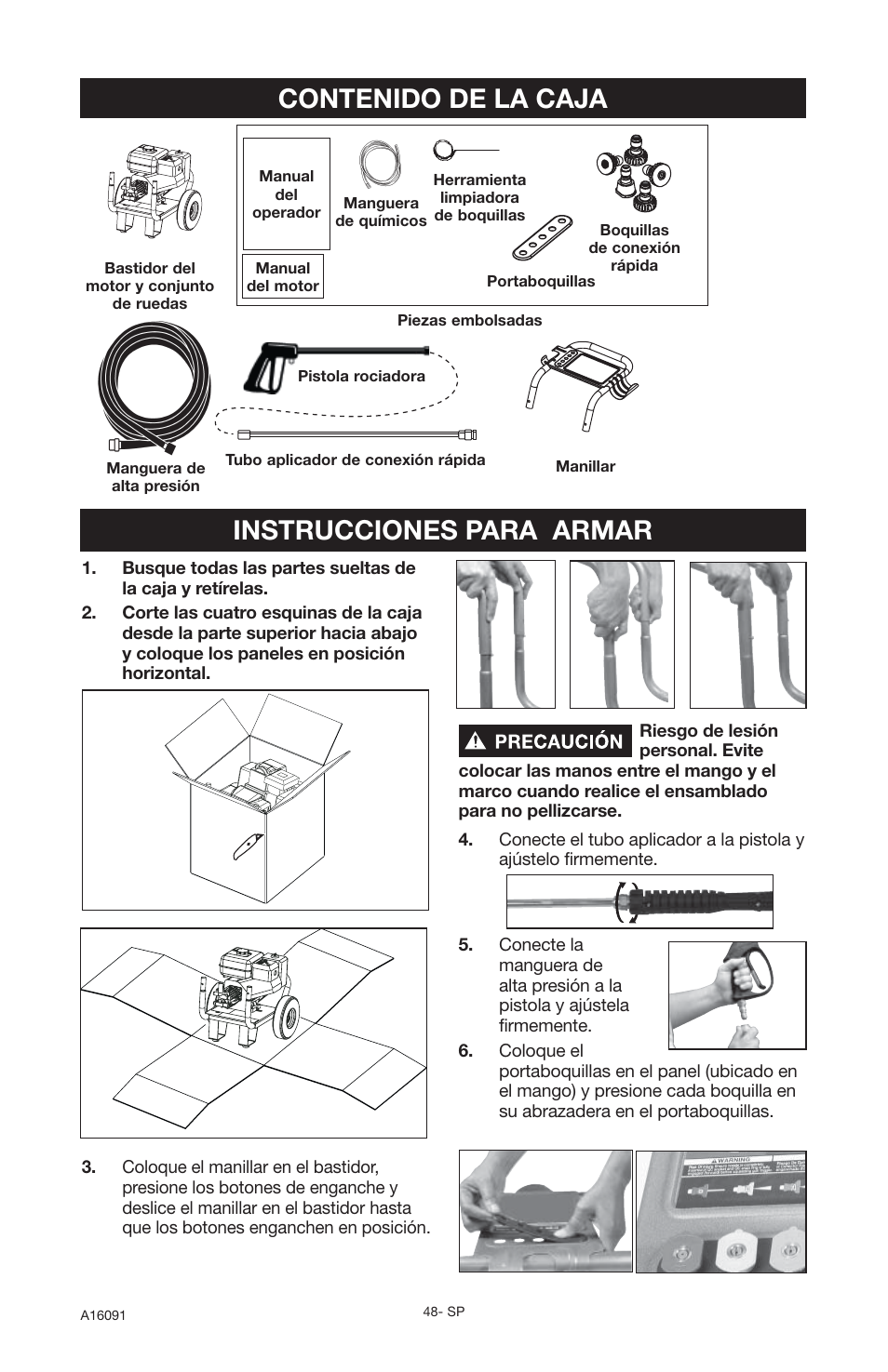 DeVillbiss Air Power Company Devap DVH3000 User Manual | Page 48 / 60