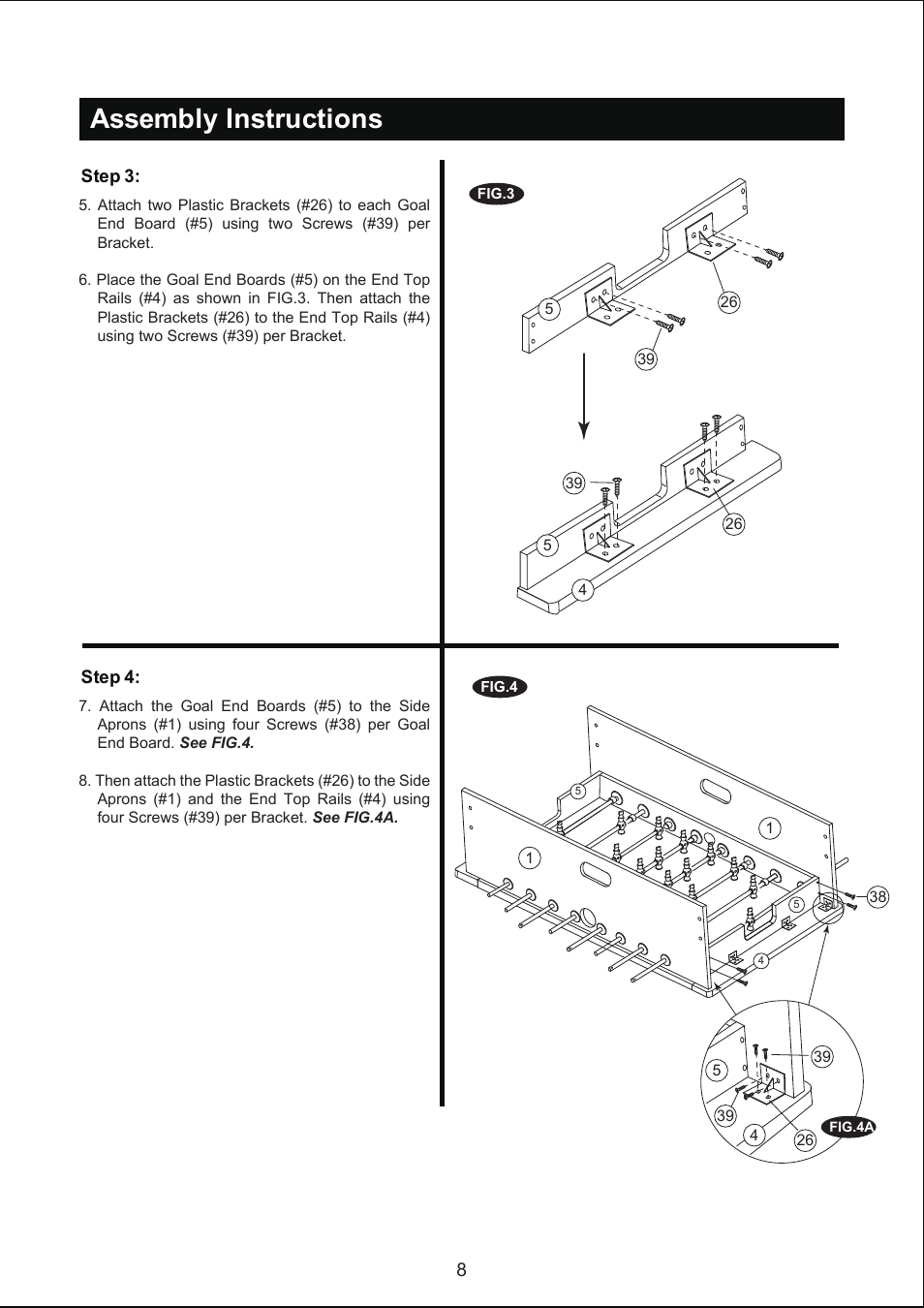 Assembly instructions | Medal Sports YSLSUIG3003/AC25800 User Manual | Page 9 / 13