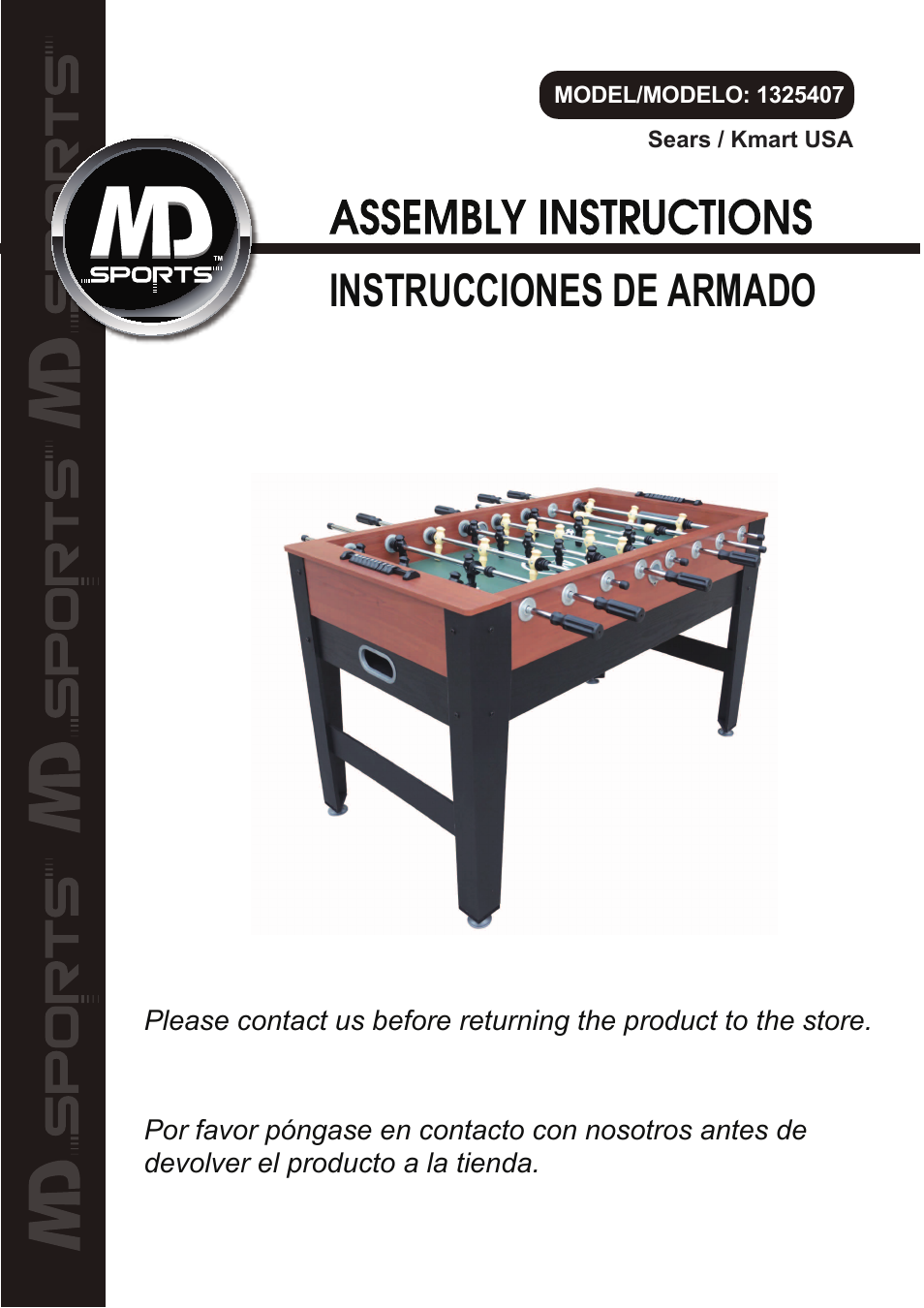 Medal Sports SH1325407 User Manual | 11 pages