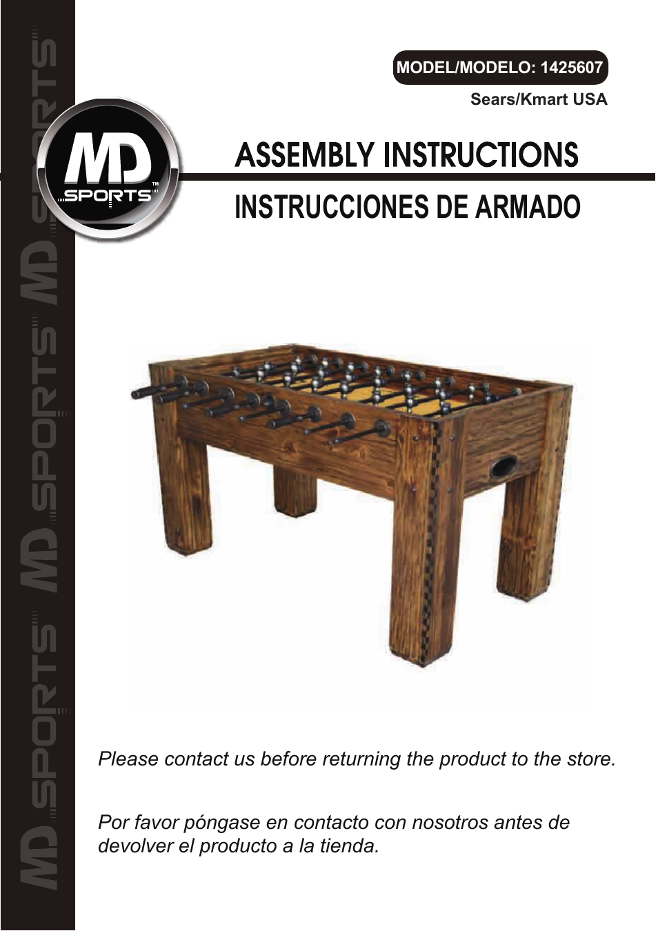 Medal Sports SH1425607 User Manual | 12 pages