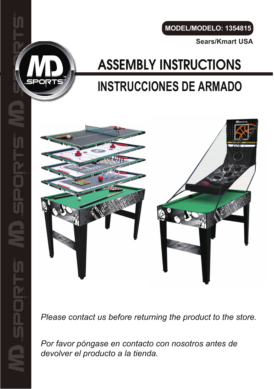 Medal Sports SH1354815 User Manual | 14 pages