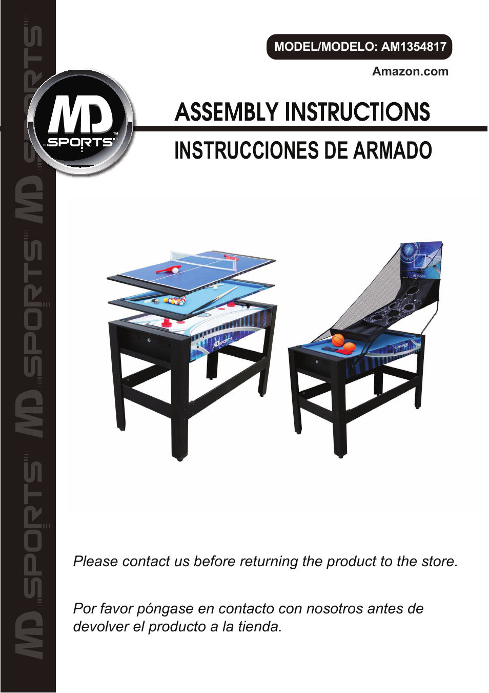 Medal Sports AM1354817 User Manual | 17 pages