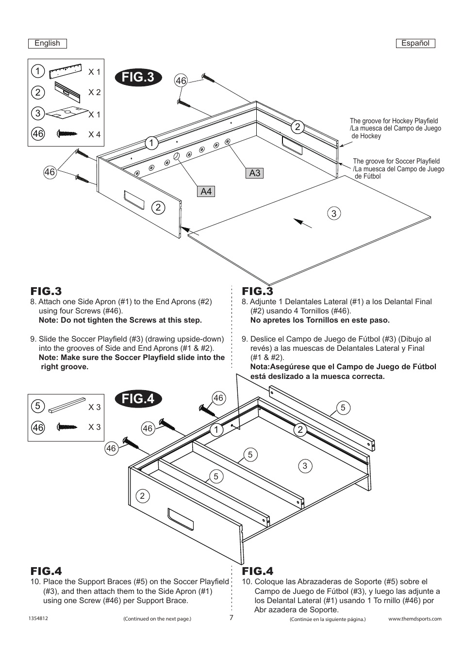 Fig.3 fig.4, Fig.3, Fig.4 | Medal Sports WMUS1354812 User Manual | Page 8 / 16