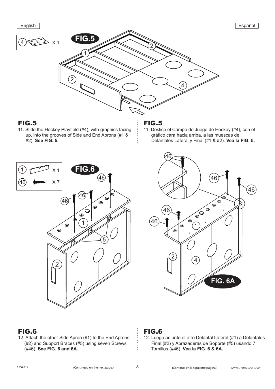 Fig.5, Fig. 6a, Fig.6 | Medal Sports WMUS1354812 User Manual | Page 9 / 16