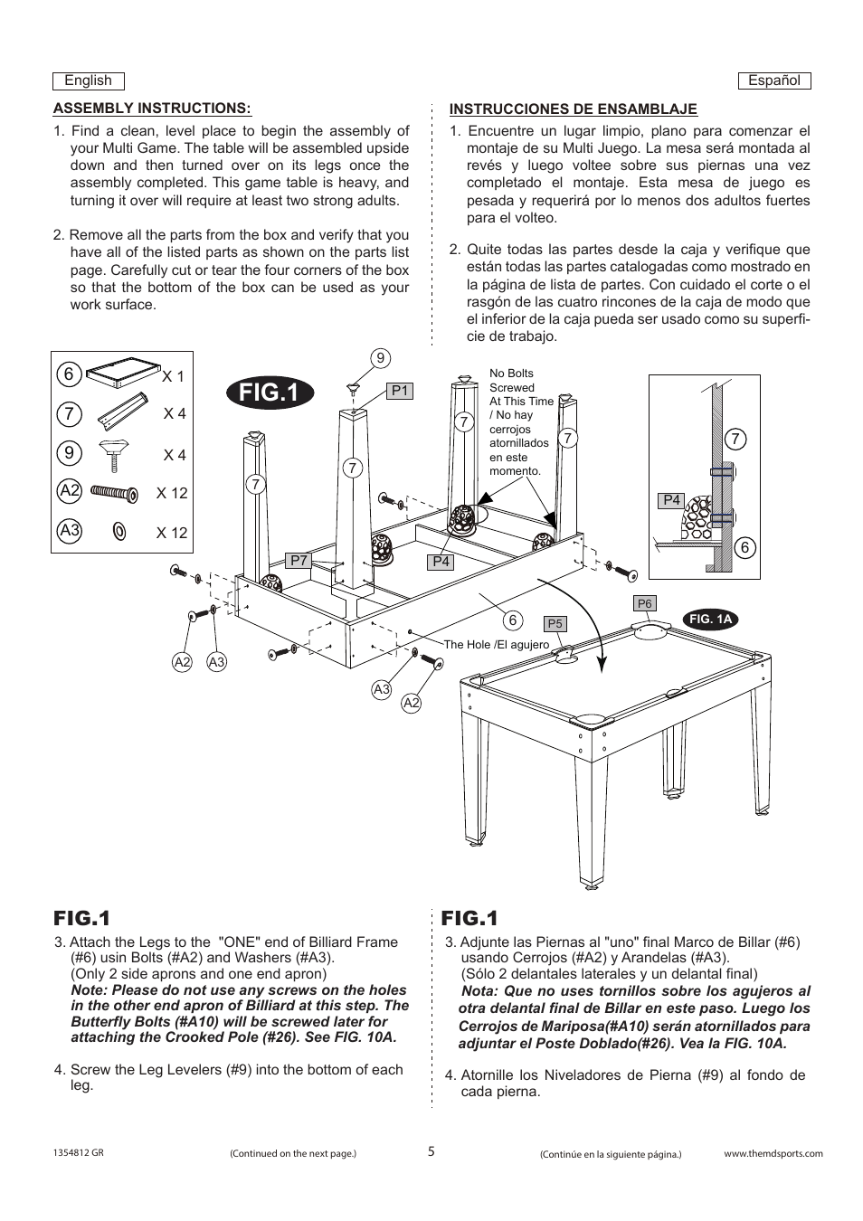 Fig.1 | Medal Sports WM.com 1354812 GR User Manual | Page 6 / 13