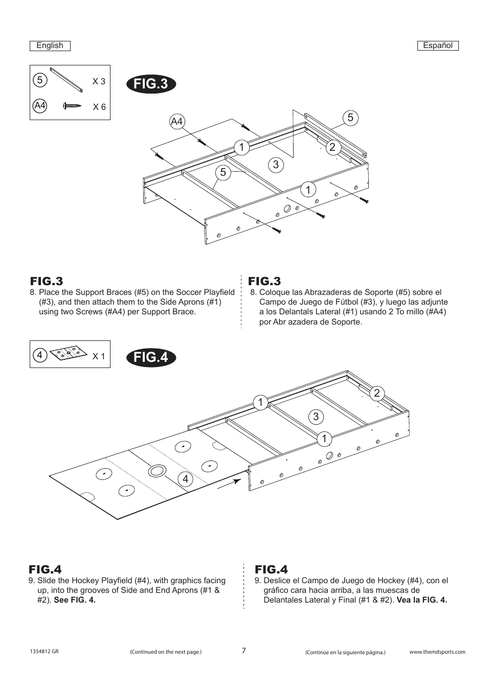Fig.3, Fig.4 | Medal Sports WM.com 1354812 GR User Manual | Page 8 / 13