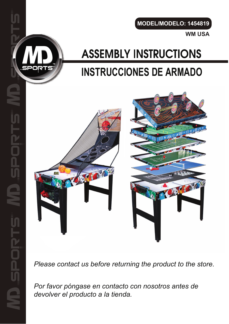 Medal Sports WMUS1454819 User Manual | 15 pages