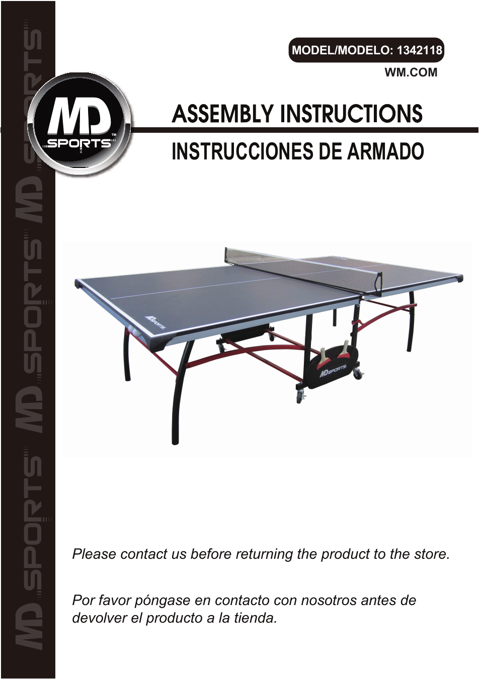 Medal Sports WM.COM1342118 User Manual | 14 pages