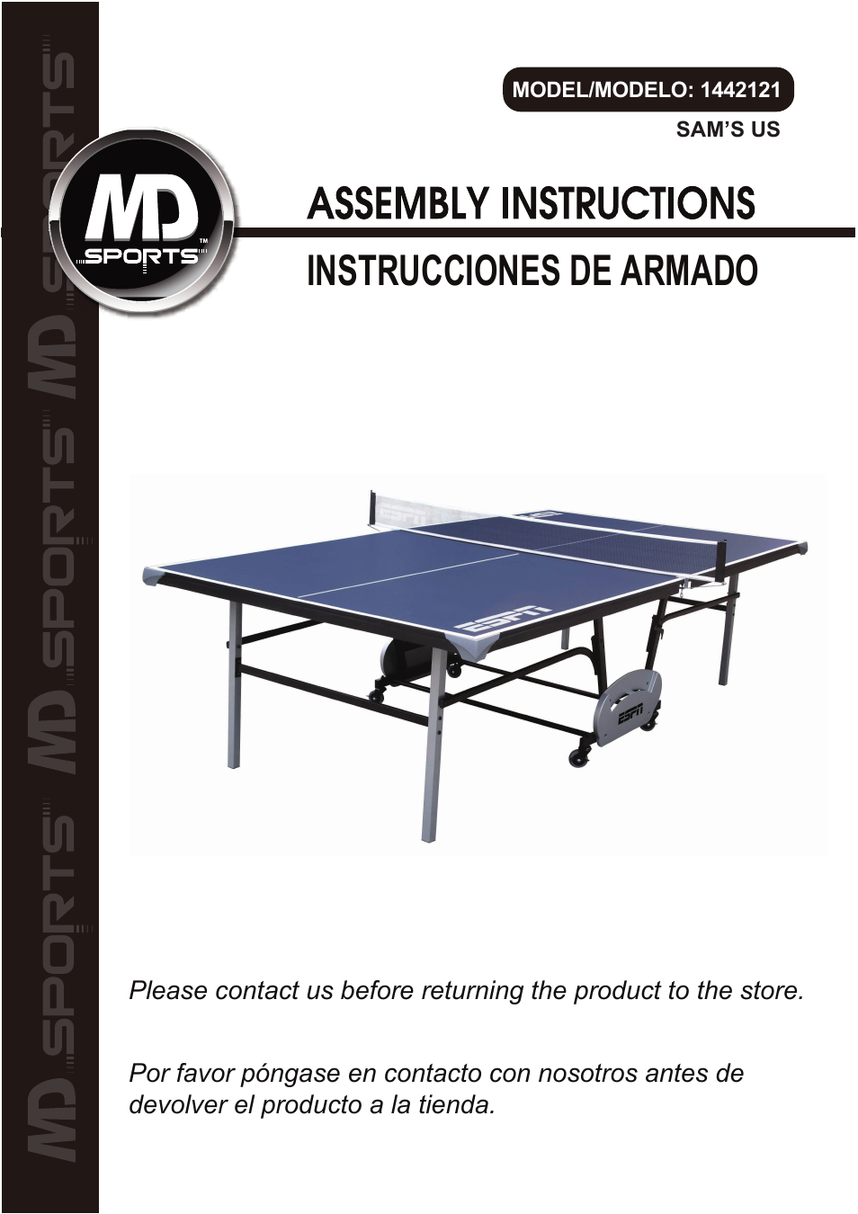 Medal Sports SMUS1442121 User Manual | 14 pages