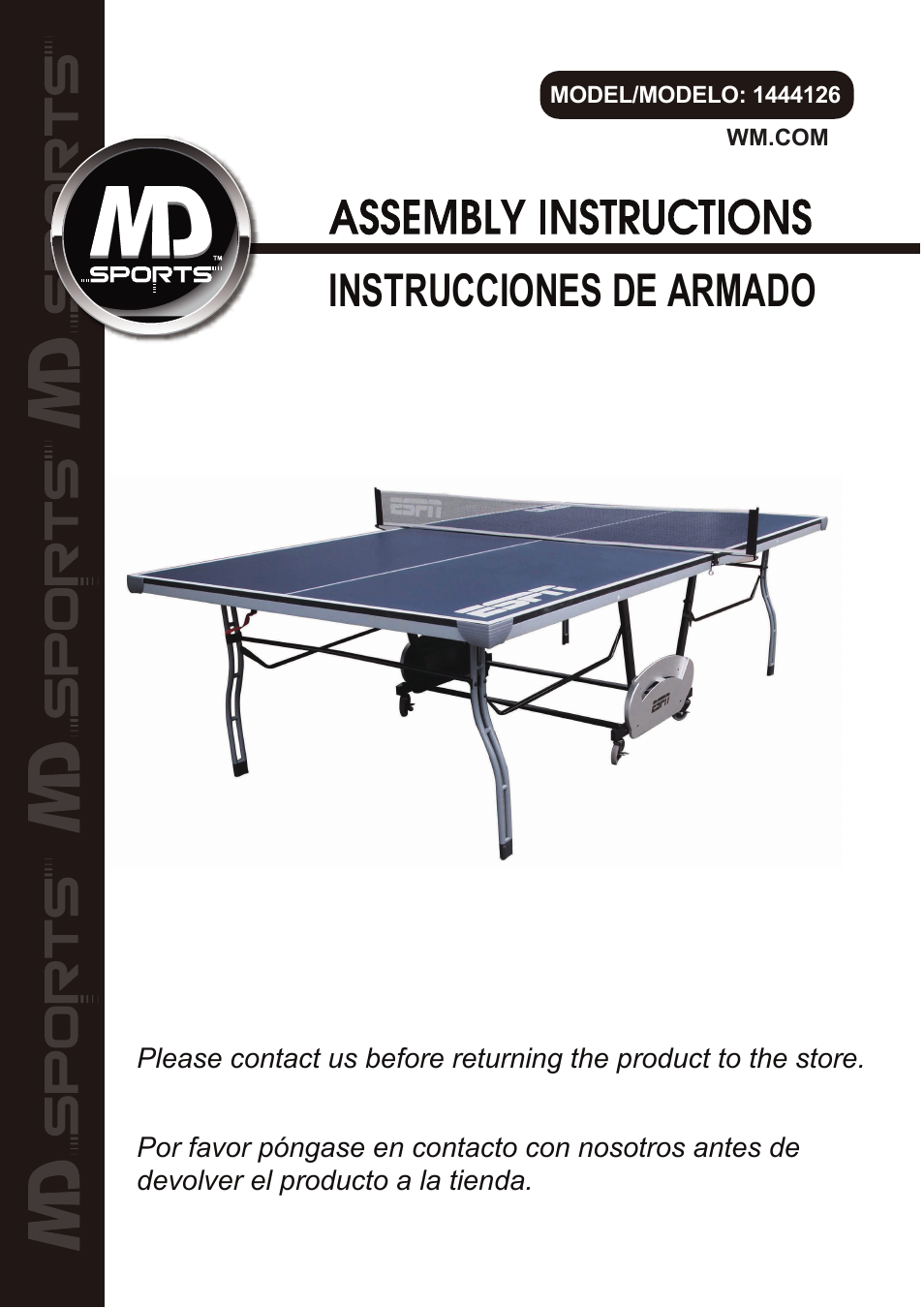 Medal Sports WM.com1444126 User Manual | 15 pages