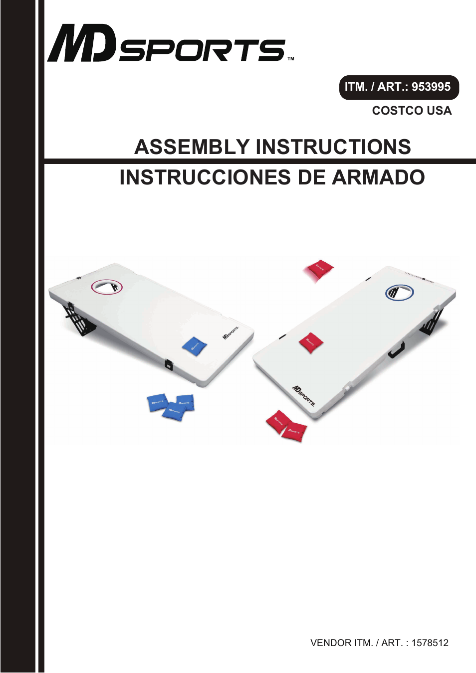 Medal Sports 1578512 User Manual | 5 pages