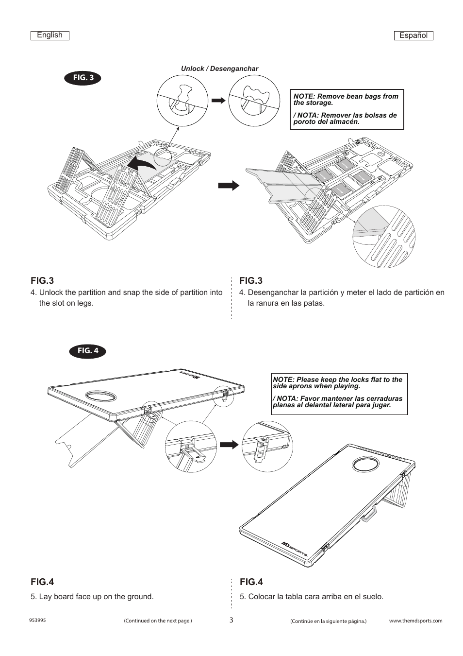 Fig.3, Fig.4 | Medal Sports 1578512 User Manual | Page 4 / 5