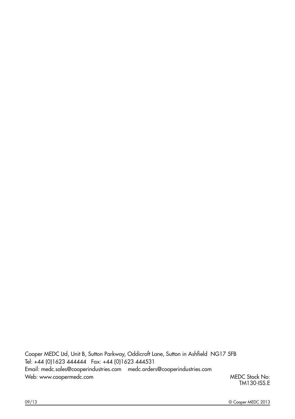 MEDC BG User Manual | Page 24 / 24