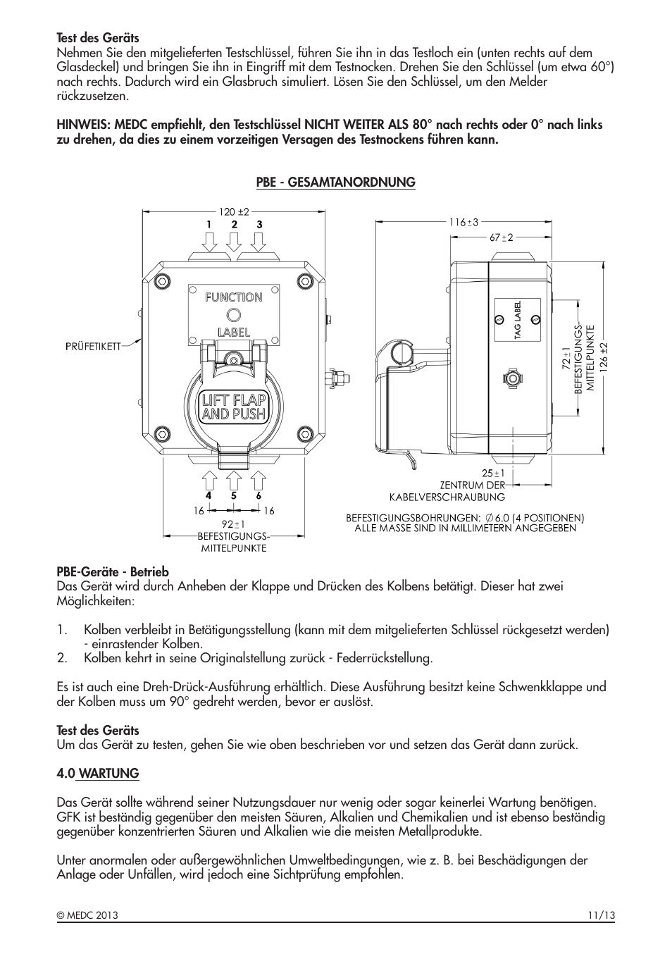 MEDC BG User Manual | Page 19 / 32