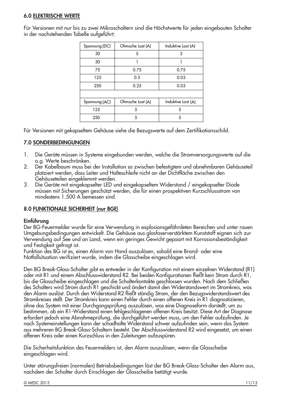 MEDC BG User Manual | Page 21 / 32