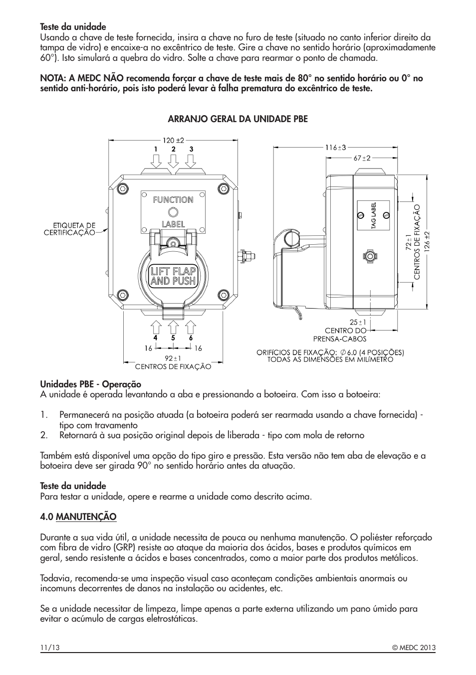 MEDC BG User Manual | Page 26 / 32