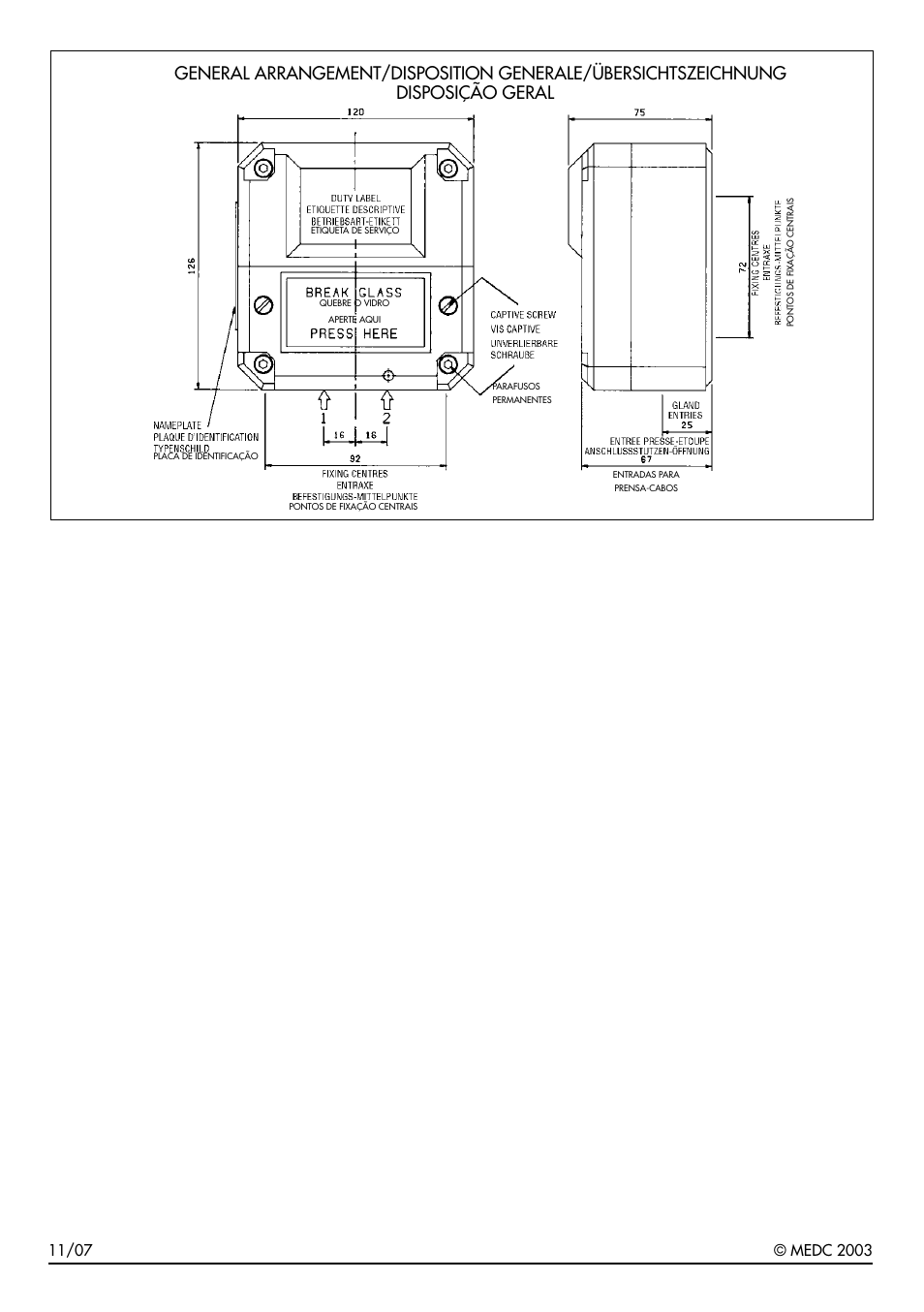 MEDC BG2 User Manual | Page 2 / 12