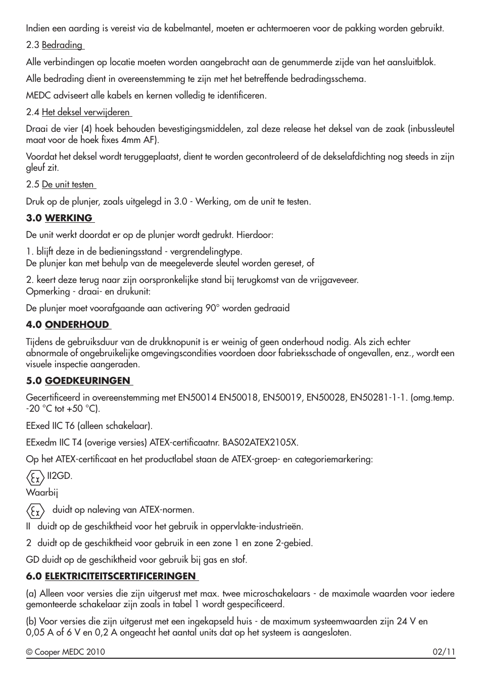 MEDC PB User Manual | Page 11 / 12