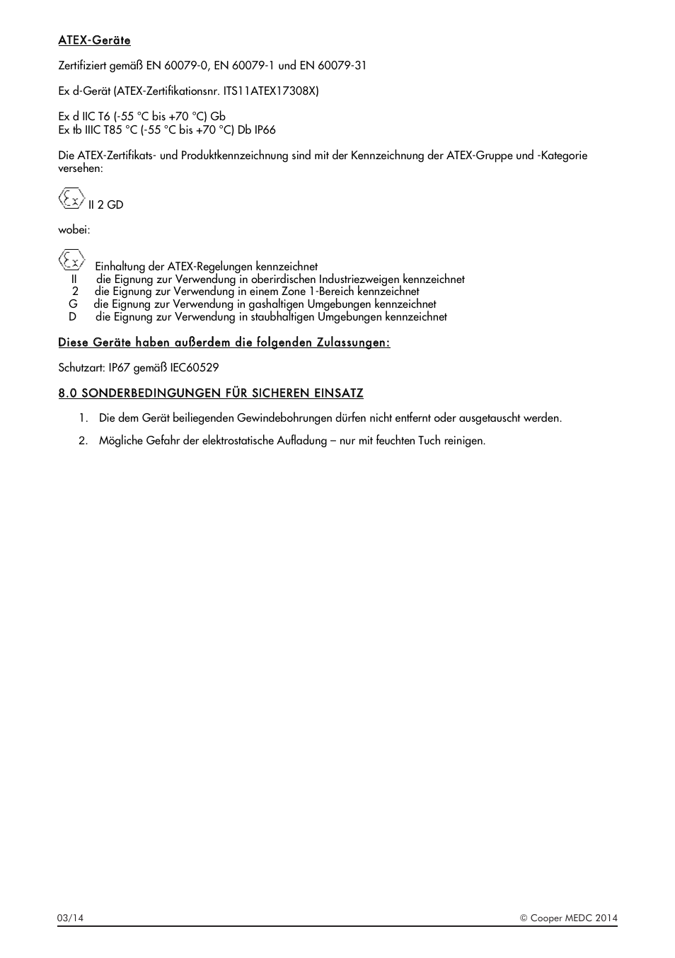 MEDC PH1 User Manual | Page 14 / 20