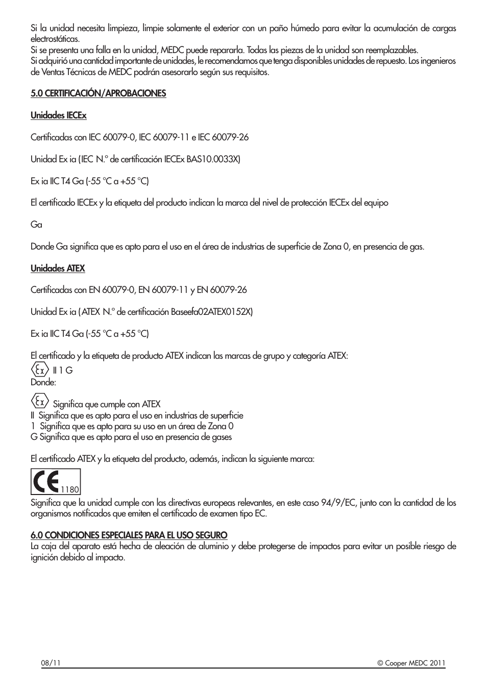 MEDC SM87BG User Manual | Page 23 / 28