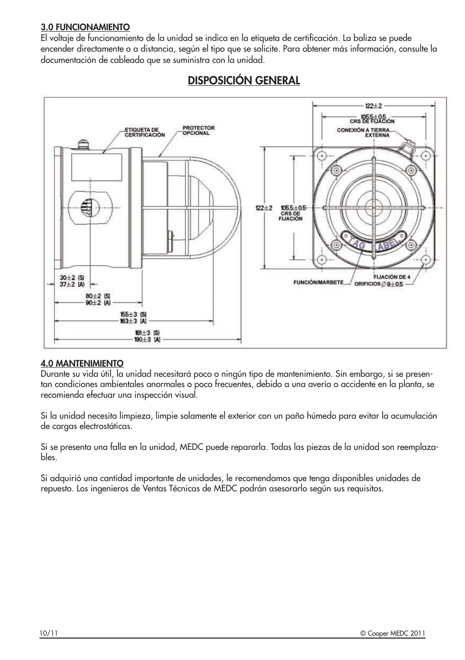 Disposición general | MEDC SM87HXB User Manual | Page 20 / 28