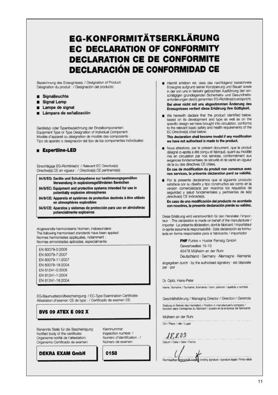 MEDC Expertline User Manual | Page 11 / 16