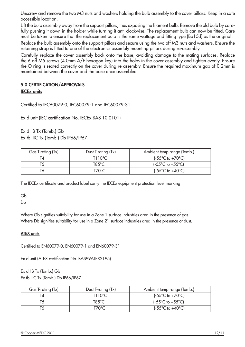 MEDC FB11 User Manual | Page 5 / 20