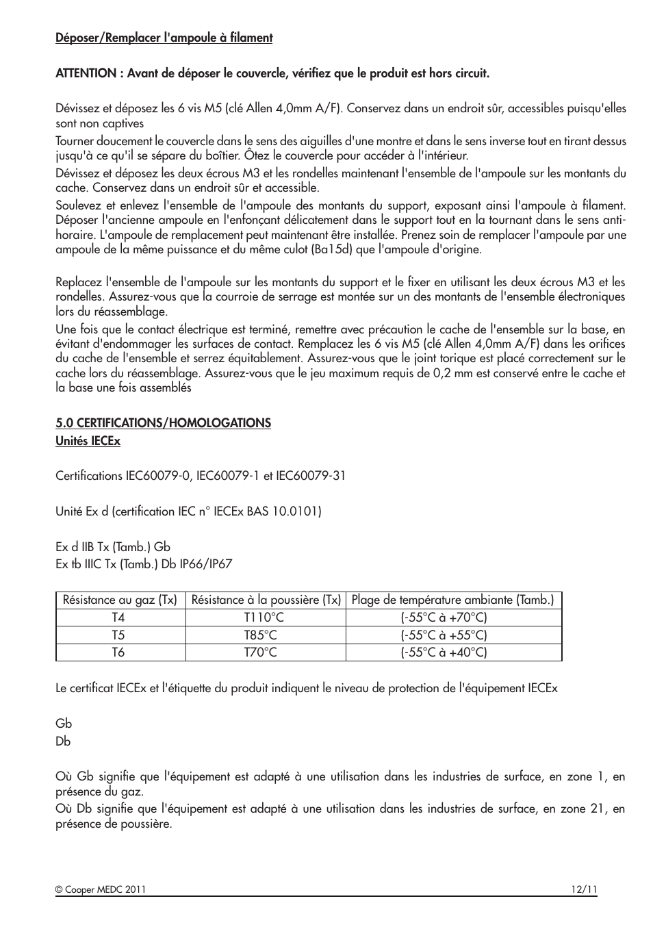 MEDC FB11 User Manual | Page 9 / 20