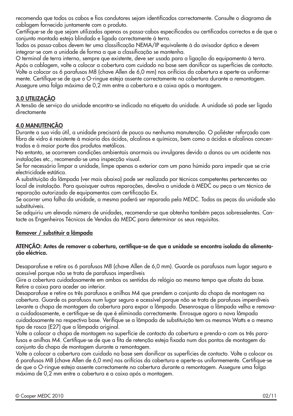 MEDC FB12 User Manual | Page 15 / 20