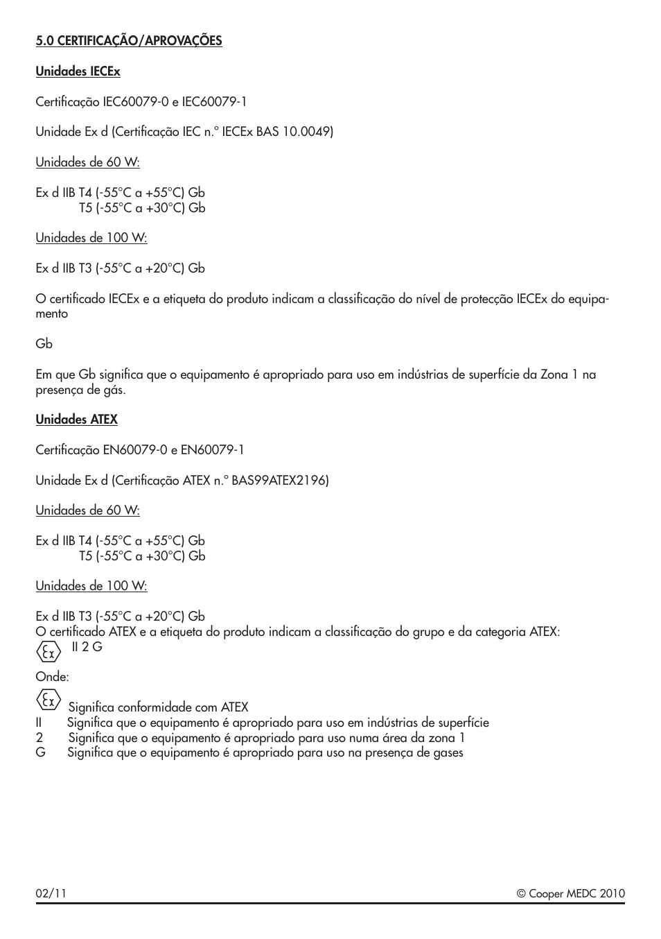 MEDC FB12 User Manual | Page 16 / 20