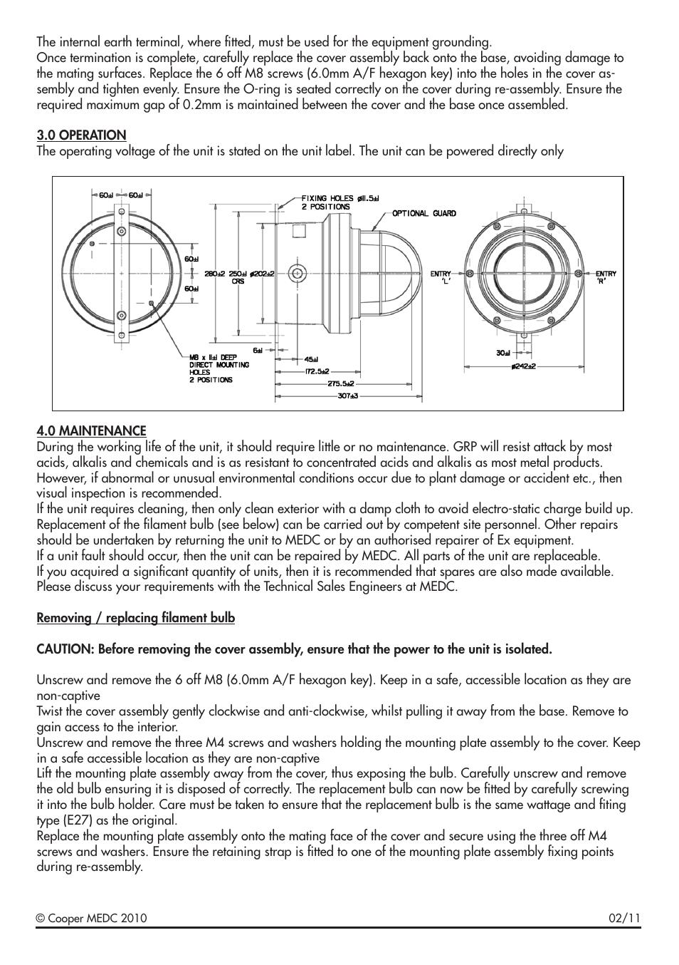 MEDC FB12 User Manual | Page 3 / 20