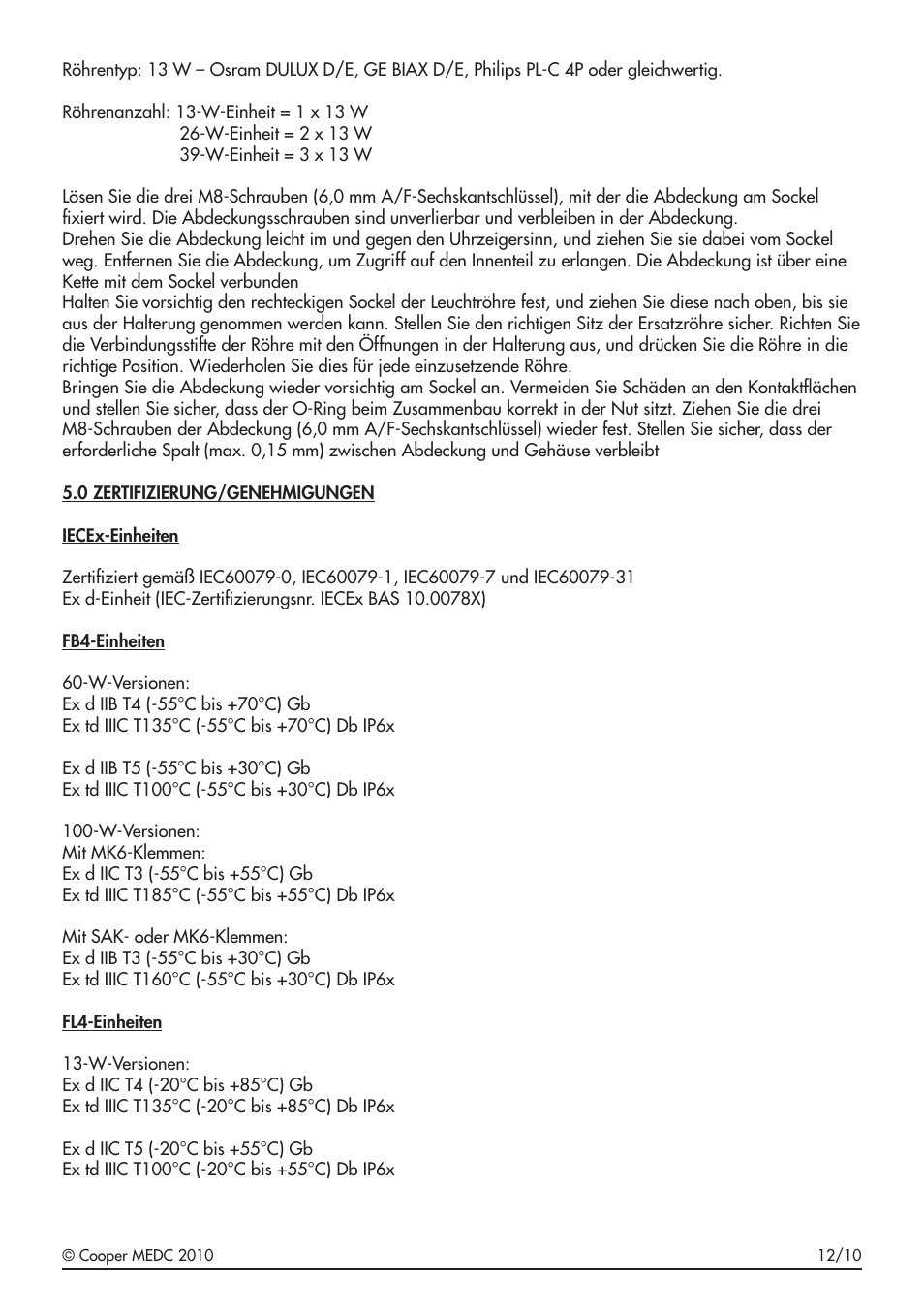 MEDC FB4 User Manual | Page 15 / 24