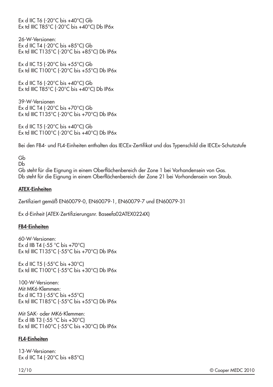MEDC FB4 User Manual | Page 16 / 24