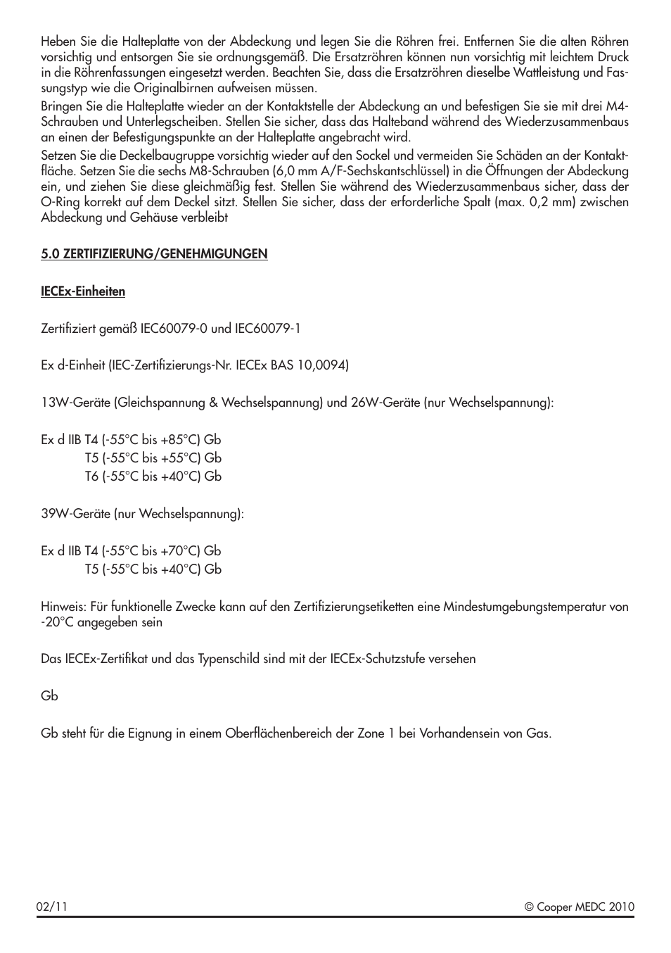 MEDC FL12 User Manual | Page 12 / 20