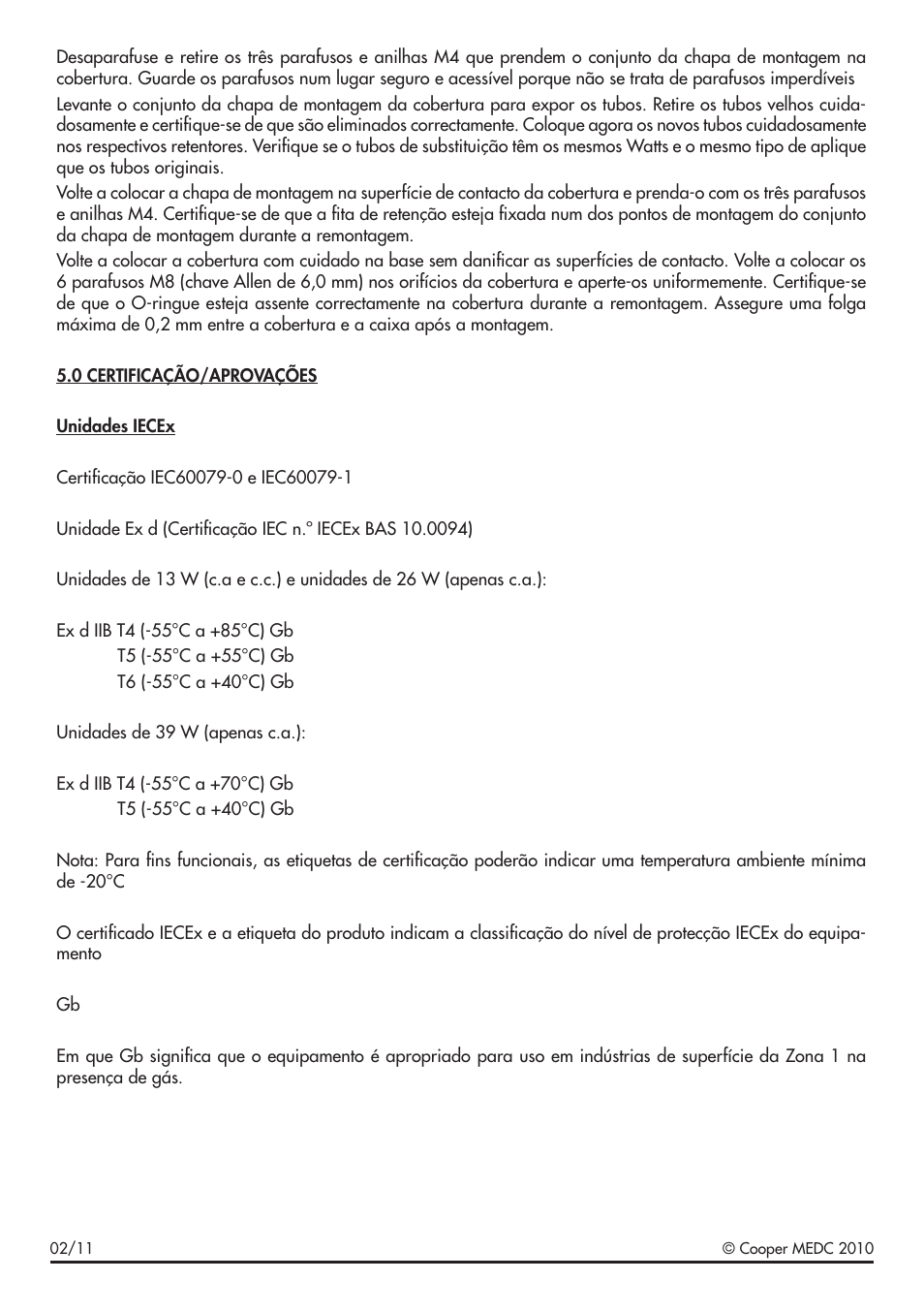 MEDC FL12 User Manual | Page 16 / 20